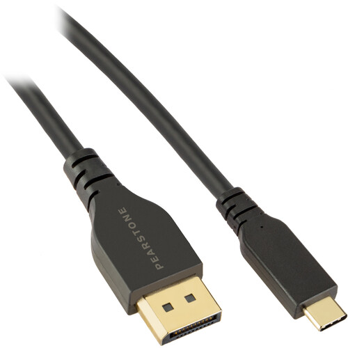 Pearstone USB Type-C Male to DisplayPort Male 8K Cable (6.6')