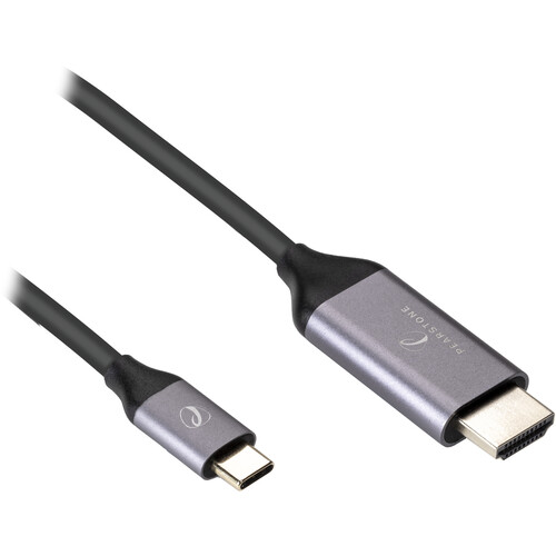 Pearstone USB Type-C Male to HDMI Male 4K Cable (10')