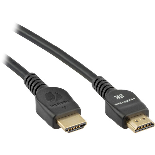 Pearstone HDA-810 8K Ultra-High Speed HDMI Cable (Black 10')