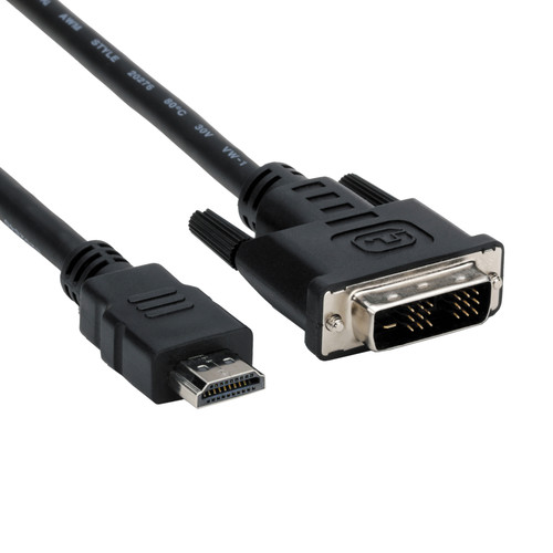Pearstone HDMI to DVI Cable (3')