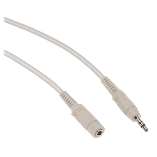 Pearstone 3.5mm Stereo Male to Female Extension Cable (White 25')