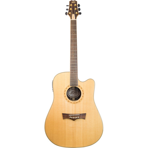 Peavey DW-4CE Acoustic/Electric Guitar (Natural) 03025950 B&H