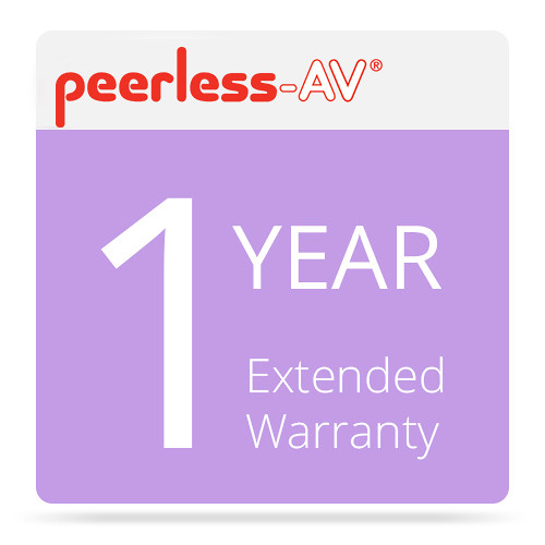 Peerless-AV 1-Year Extended Warranty for Displays