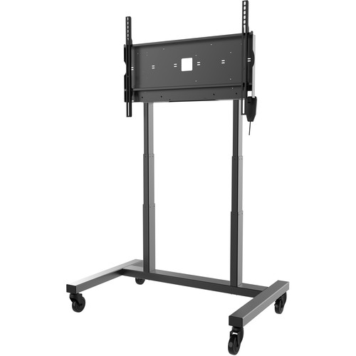 Peerless-AV SmartMount Motorized Height Adjustable Flat Panel Cart for 42