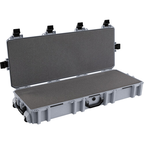 Pelican Vault V730 Tactical Rifle Wheeled Hard Case with Foam Insert (Ghost Gray 72L)