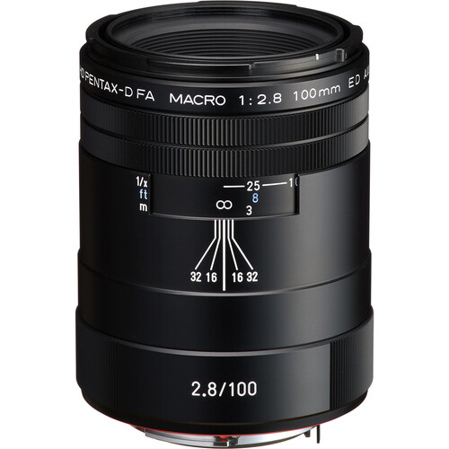 Pentax HD Pentax-D FA Macro 100mm f/2.8 ED AW (Black)