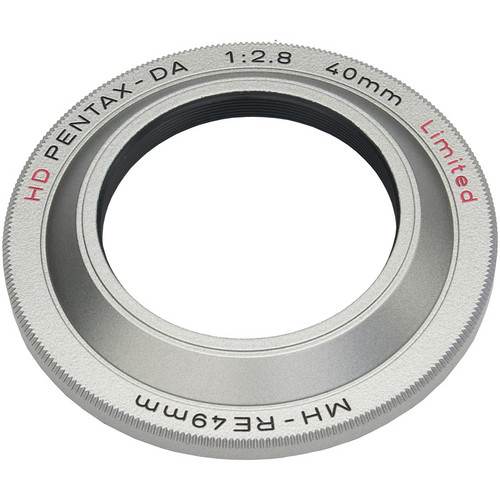 Pentax MH-RE49 Lens Hood for HD DA 40mm f/2.8 Limited (Silver)