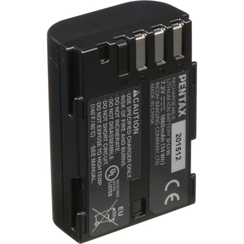 Pentax D-LI90(E) Lithium-Ion Battery (7.2V 1860mAh)