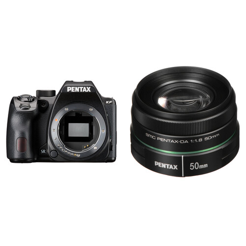 Pentax KF DSLR Camera with smc DA 50mm f/1.8 Lens Kit