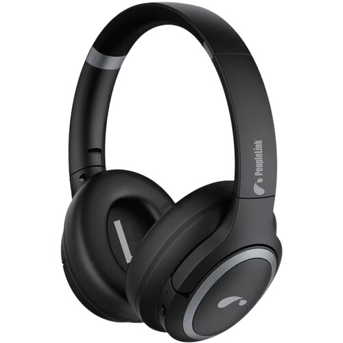 PeopleLink Sonic OE10W Wireless Over-Ear Active Noise Cancelling Headphones