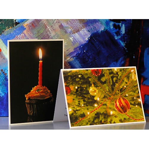 PermaJetUSA A6 Textured Matte Greeting Cards with Envelopes (4.1 x 5.8