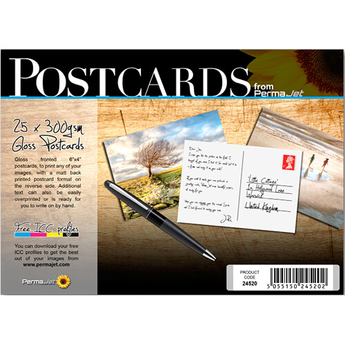PermaJetUSA Glossy Post Cards (4 x 6