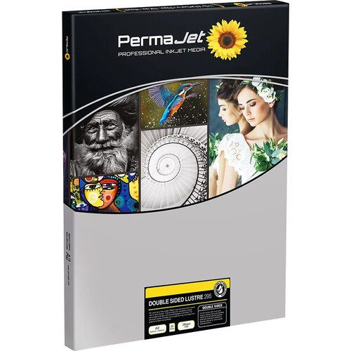 PermaJetUSA Double-Sided Luster 295 gsm Inkjet Paper (A2 25 Sheets)