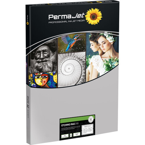 PermaJetUSA Etching Rag 310 Fine Art Inkjet Paper (A2 25 Sheets)
