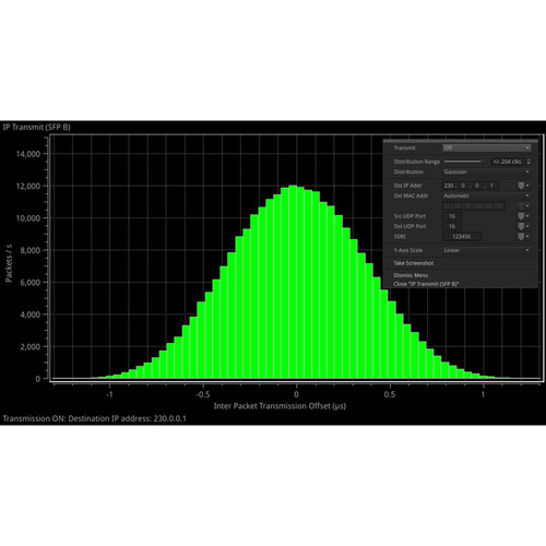 PHABRIX IP Network Traffic Generation Toolset for PHQX01/E Analyzer/Generator