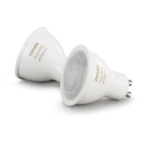 Philips Hue GU10 Bulb (White Ambiance, 2Pack) 466490 B&H Photo