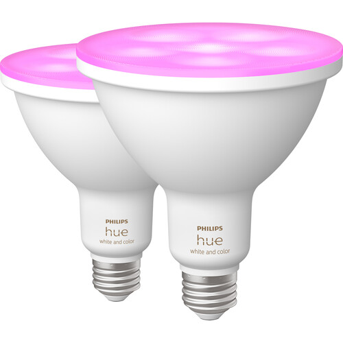 Philips Hue PAR38 Bulb (White and Color Ambiance 2-Pack)