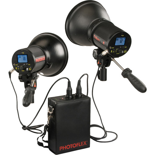 Photoflex Dual TritonFlash Battery Powered Strobe Kit