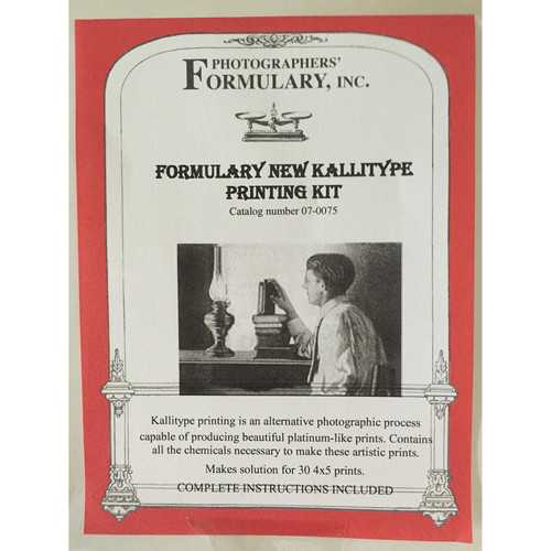 Photographers' Formulary New Kallitype Printing Kit