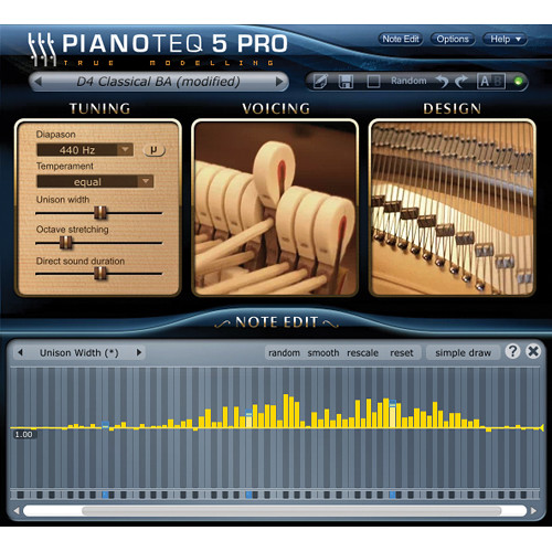 Pianoteq 7 PRO Virtual Piano 12-41383 B&H Photo Video