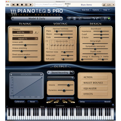 Pianoteq Model B Grand Piano Add-On - For Pianoteq Virtual Piano Software (Download)