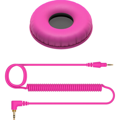 Pioneer DJ HC-CP08 Accessory Pack for HDJ-CUE1 Headphones (Violet)