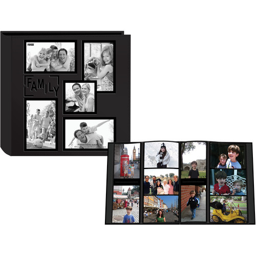 Pioneer Photo Albums 5COL240 Collage Frame Embossed Sewn Leatherette 4x6