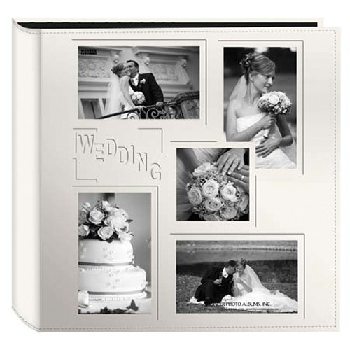 Pioneer Photo Albums 5COL240 Collage Frame Embossed Sewn Leatherette 4x6