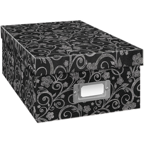 Pioneer Photo Albums Floral Chalkboard Photo Storage Box (4 x 7