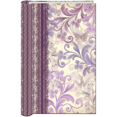 Pioneer Photo Albums Bi-Directional Memo Pocket 3-Up Album (Wine Renaissance 4 x 6