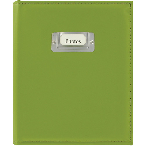 Pioneer Photo Albums CTS-246 Sewn Photo Album with Silver ID Cover (Bright Green)