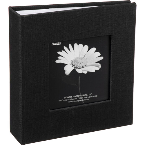 Pioneer Photo Albums DA-100CBF Cloth Frame Album (Deep Black)
