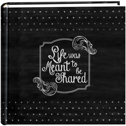 Pioneer Photo Albums Chalkboard Printed Memo Bi-Directional Album (Shared)