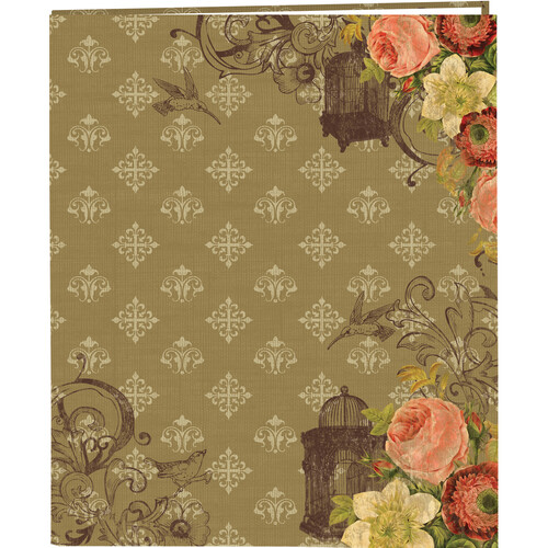 Pioneer Photo Albums Postbound Scrapbook (French Birdcage 11.75 x 14