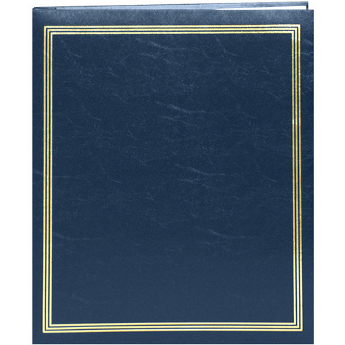 Pioneer Photo Albums Postbound Scrapbook (Navy Blue 11.75 x 14