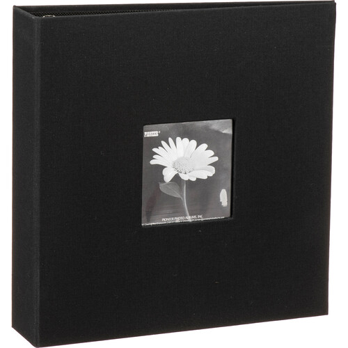 Pioneer Photo Albums 3-Ring Binder Scrapbook (Black)