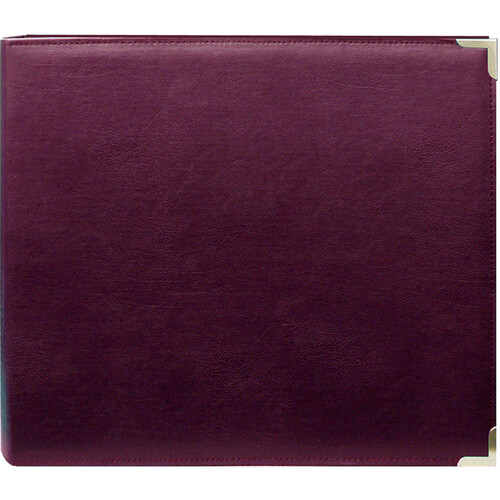 Pioneer Photo Albums Oxford 3-Ring Binder Scrapbook (Burgundy 12 x 12