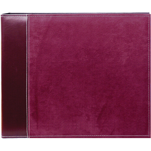 Pioneer Photo Albums Oxford Wide-Size 3-Ring Binder Scrapbook (Burgundy 12 x12
