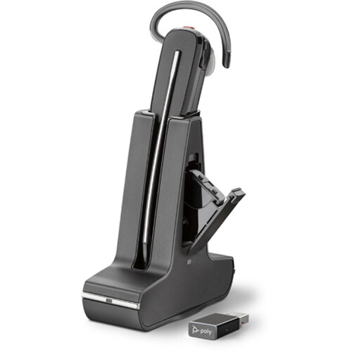 Plantronics Savi 8245 UC Wireless DECT Headset 21120301 B&H