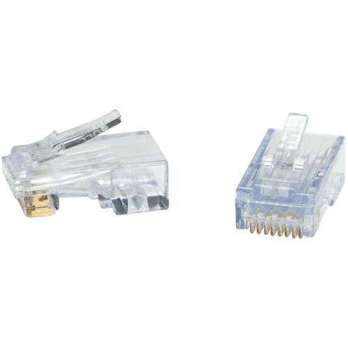 Platinum Tools ezEX48 RJ45 Connector (500-Pieces / Bag)