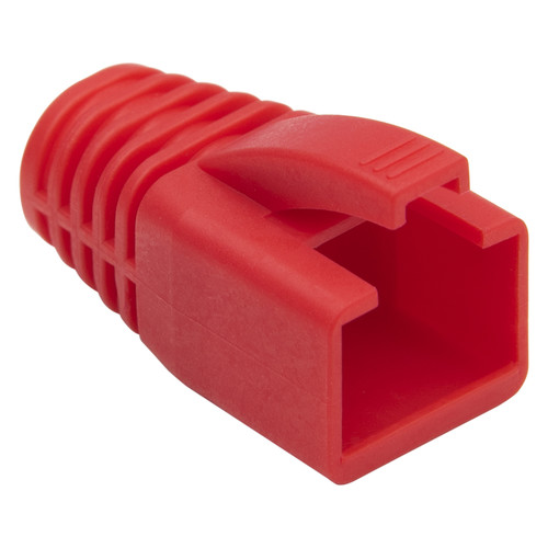 Platinum Tools RJ45 Boot 7.5mm Max OD (100-Pack Red)