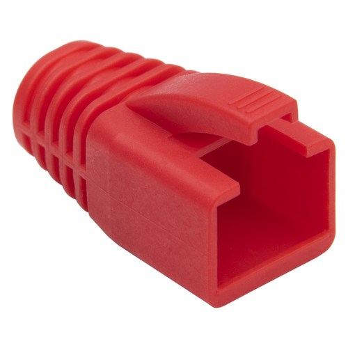 Platinum Tools RJ45 Boot 8.0mm Max OD (100-Pack Red)
