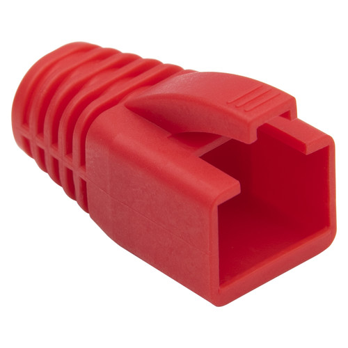 Platinum Tools RJ45 Boot 8.5mm Max OD (100-Pack Red)