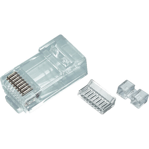 Platinum Tools Cat 6 RJ45-8P8C Connector (Bag 500-Pieces)