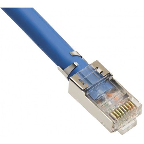 Platinum Tools RJ45 Cat 6a 10G Shielded Connector with Liner (100-Pieces Bulk Bag)
