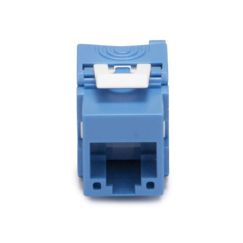 Platinum Tools Keystone Cat 6a Jack (UTP Blue)