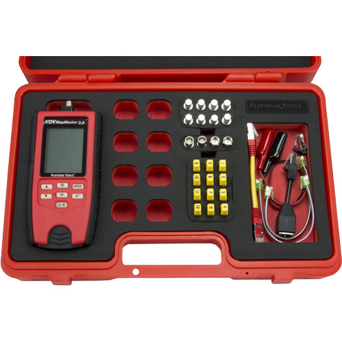Platinum Tools VDV MapMaster 3.0 Network and Coax Field Kit