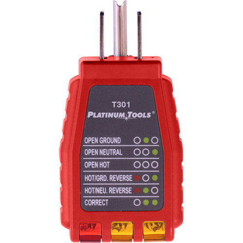 Platinum Tools 110V Outlet Tester T301C B&H Photo Video