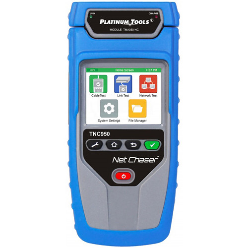 Platinum Tools TNC950AR Net Chaser Ethernet Speed Certifier & Network Tester Kit
