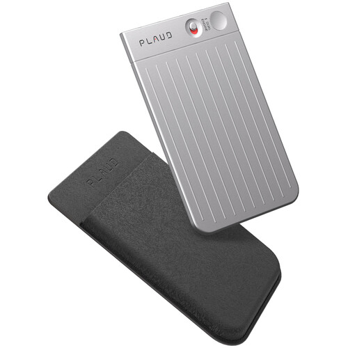 PLAUD AI NOTE Voice Recorder with MagSafe Case (Silver)